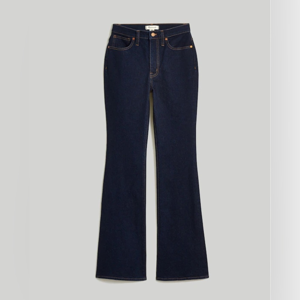 Madewell Women’s Skinny Flare Jeans in Rinse‎ Wash Size 27 - Picture 2 of 10